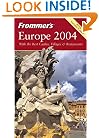 Frommer's Europe 2004