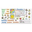 Trend T8302 Monthly Calendar (With Cling) Bulletin Board Set, 17 x22