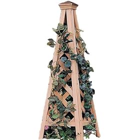 Arboria Model AB860 4-Foot Copper Top Pyramid Trellis