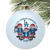 L.A. Dodgers White 2008 Collectors Series Ornament