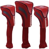 NHL Montreal Canadiens 3-Pack Golf Club Headcovers - Red