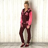 Get The Label Varsity Suit In Wine