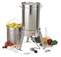 Bayou Classic 1175 30-Quart Stainless Steel Turkey Fryer Kit with Perforated Basket