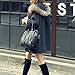 Paradise Kiss New Womens Oversized Loose Knit Cardigan Faux Fur Hooded Coat Zip Jacket Parkas (Dark Grey) by AI YUE