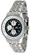 Adee Kaye Men's Stainless Steel Chronograph Watch Model AK6230-MB2