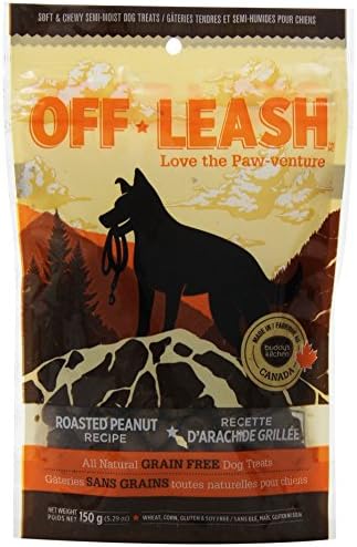 Complete Natural Nutrition Buddy'S Kitchen Off-Leash Treat Roasted Peanut, 6-Ounce