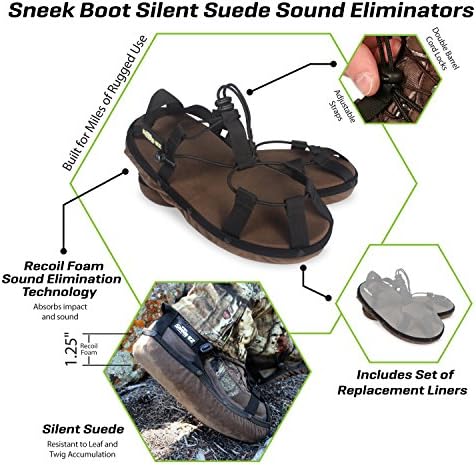 Sneek Boots (Silent Suede Brown, X-Large)