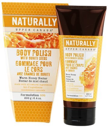 Upper Canada Soap Naturally Body Polish, Warm Honey Nectar