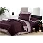 PCS208-7-K Deep Violet King Size Duvet 7 Piece Set