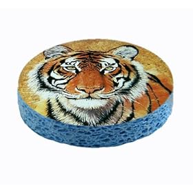  Tiger Portrait Unique Kitchen Sponge