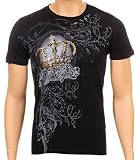 Ring of Fire Golden Crown Design 100% Cotton Adult T-Shirt - Clearance Sale !