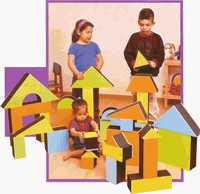 Edushape 5 Jumbo Textured Blocks, Set of 32 toys