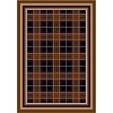 Magee Tartan Rug- Onyx/ Amber(5'4x7'8 Rectangle)