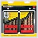 Stanley ST-04553 17 Piece 1 16-Inch to 1 2-Inch Titanium Twist Drill Bit Assortment