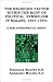 Book The Religious Factor within the Body of Political Symbolism in Malawi, 1964-1994: A Bibliographical Essay