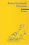 Prosamen - Robert Gernhardt