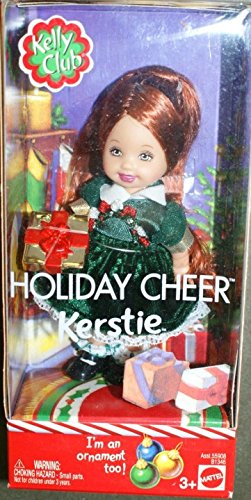 Barbie Kelly Club Holiday Cheer Kerstie doll ornament too
