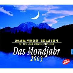 Kalender, Das Mondjahr 2003, Format 32 x 28 cm
