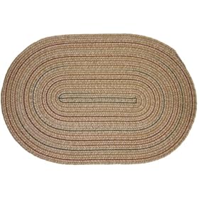 Duet Flax 10'x13' Braided Rug - Rhody Rug - D-5331013FL