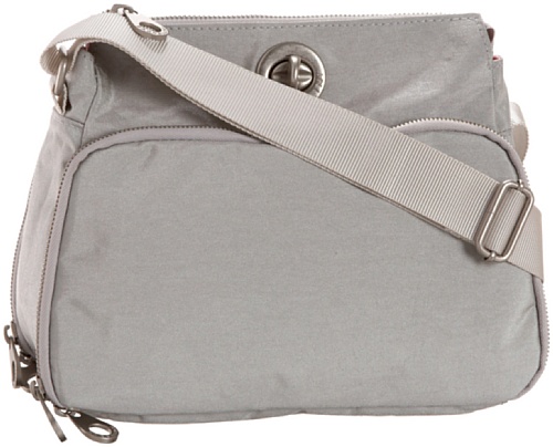 Baggallini Luggage Paris Bag, Silver, One Size