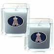 Los Angeles Angels 2 pack of 2"x2" Candle Sets - MLB Baseball Fan Shop Sports Team Merchandise