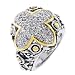 replica Designers Cz diamond Silver rings