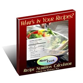 Click here to buy NutriCook Recipe Nutrition Calculator Software - Easy and Complete Nutrition for Any... by NutriCook.