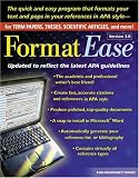 FormatEase, Version 3.0: Paper and Reference Formatting Software