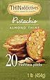 Pistachio Almond Thins Crunchy Cookies 454g 20 count