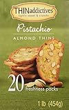 Pistachio Almond Thins Crunchy Cookies 454g 20 count