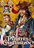 Birthday Card - Pirates of the Caribbean with badge