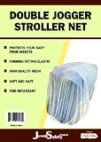 Double Jogger Stroller Insect and Bug Net