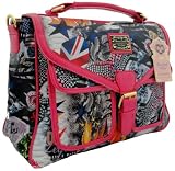 New Ladies Anna Smith NEW YORK Large Designer Handbag Shoulder Bag Teenagers bags Weekend School College Bag