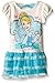 Disney Girls' Cinderella Tulle Skirt Bow Dress