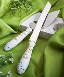 Beach Theme Wedding Knife & Cake Server Set, 1