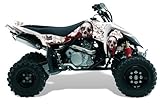 IMAGE OF AMR Racing Suzuki LTR 450 2005-2011 ATV Quad Graphic Kit -Bone Collector: White