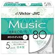 Victor ���y�pCD-R 80�� �z���C�g�v�����^�u�� 5�� ���{��