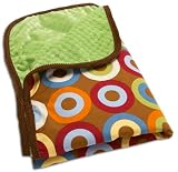 Kimberly Grant Kaleidoscope Checkered Velboa Blanket