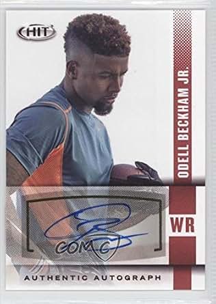 Amazon.com: Odell Beckham Jr. (Football Card) 2014 SAGE Hit Autographs ...