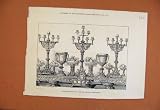 Silver Plate Townhall Manchester C1877 Antique Print