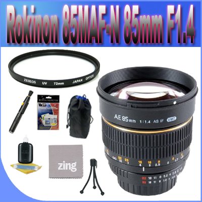 Rokinon Rokinon 85MAF-N 85mm F1.4 Lens