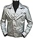 OBX Fashion Mens Lambskin Slim Fit Moto Leather Jacket