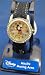 Disney Mickey Mouse Watch Silver Face with Jewels & Dark Denim Band