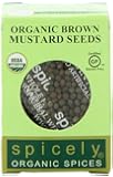 Spicely Organic Mustard Seed Brown - Compact