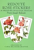 Redoute Rose Stickers: 16 Pressure-Sensitive Designs (Dover Stickers)-