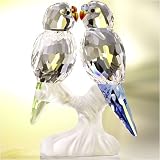 Swarovski Feather Friends Budgies