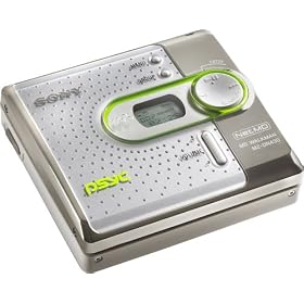 Sony MZ-DN430PSWHI Psyc MiniDisc Network Walkman (White)