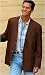 Men's 32 2-Button Leather Blazer