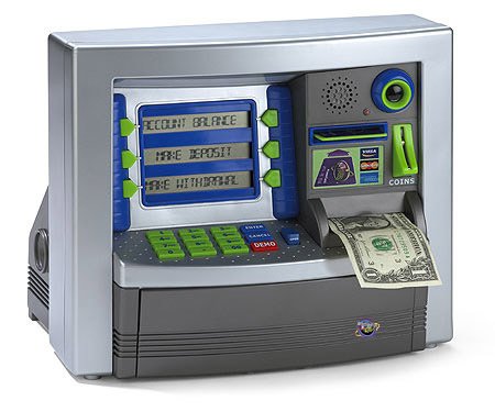 Childrens Toyshop  Toys : Discovery Exclusive Toy ATM Bank