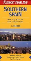 Southern Spain Insight Travel Map